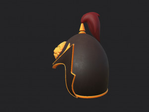 chinese general helmet 3D Model