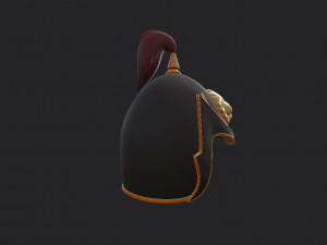 chinese general helmet 3D Model