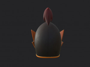 chinese general helmet 3D Model
