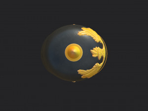 pickelhaube helmet Model 3D