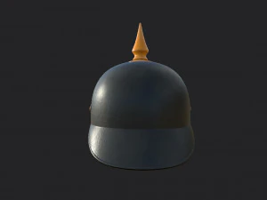 pickelhaube helmet 3D Model