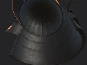 samurai helmet 3D Модель