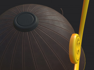 samurai helmet 3D Модель