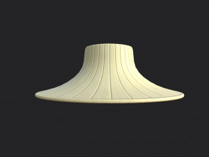 thai farmer hat 3D 모델