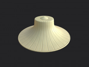 thai farmer hat 3D 모델