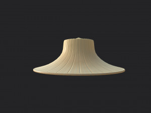 thai farmer hat 3D 모델