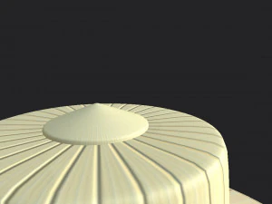 thai farmer hat 3D Model