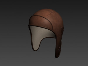 aviator cap 3D-Modell