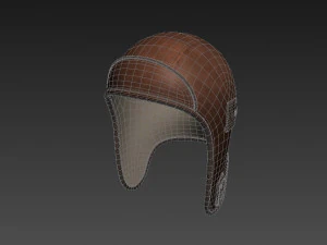 aviator cap 3D Model