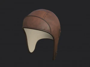 aviator cap 3D Model