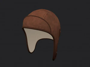 aviator cap 3D Model