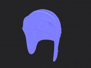 aviator cap 3D-Modell