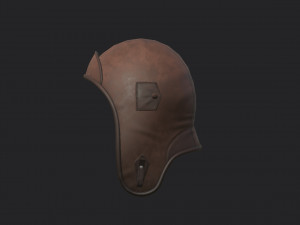 aviator cap 3D-Modell