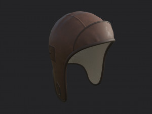 aviator cap 3D-Modell