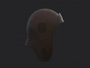 aviator cap 3D-Modell