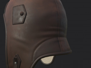 aviator cap 3D-Modell