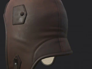 aviator cap 3D Model