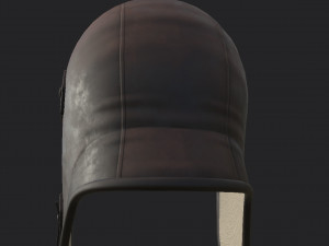 aviator cap 3D-Modell