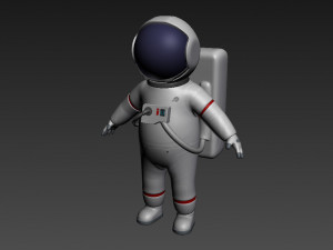 astronaut character 3D 모델