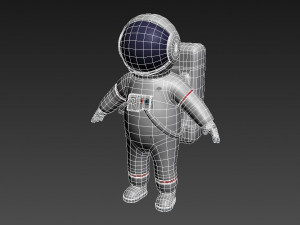 astronaut character 3D 모델