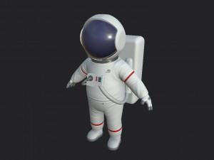 astronaut character 3D 모델