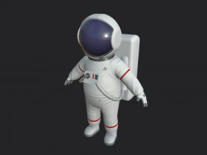 astronaut character 3D Model