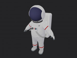 astronaut character 3D 모델