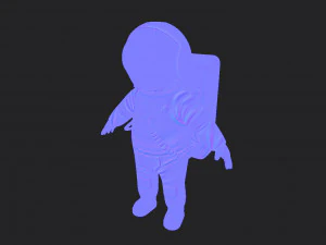 astronaut character 3D Model