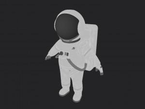 astronaut character 3D 모델