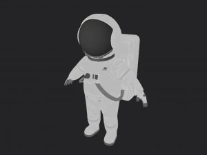astronaut character 3D Model