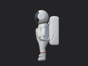 astronaut character 3D Model