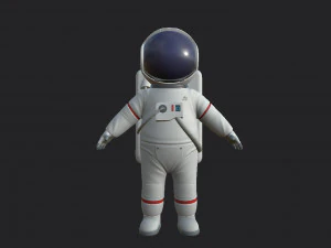 astronaut character 3D Model