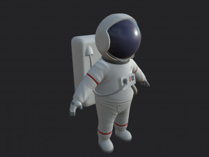 astronaut character 3D 모델