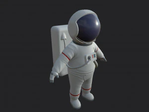 astronaut character 3D Model