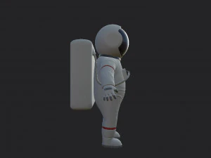 astronaut character 3D Model