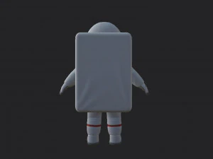 astronaut character 3D Model