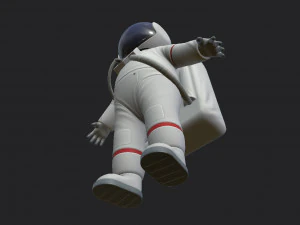 astronaut character 3D Model