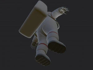 astronaut character 3D Model