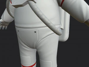 astronaut character 3D Model