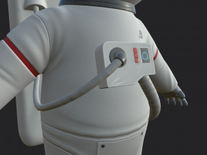 astronaut character 3D 모델