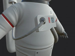 astronaut character 3D Model