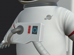 astronaut character 3D 모델