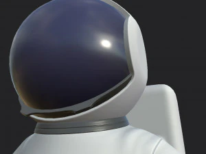 astronaut character 3D Model