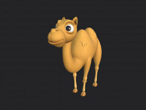 camel character Modelo 3D