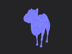 personaggio del cammello Modello 3D