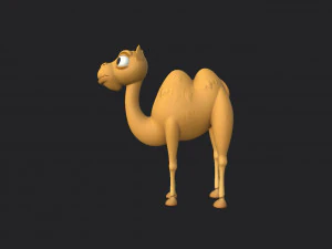 personaggio del cammello Modello 3D