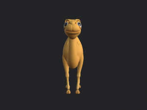 camel character Modelo 3D
