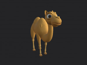 camel character Modelo 3D