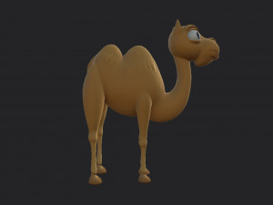 camel character Modelo 3D