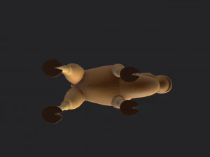 personaggio del cammello Modello 3D